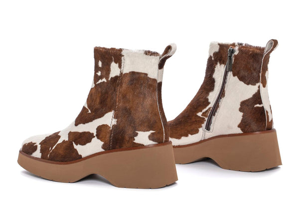 Pons Quintana RAQUEL PLATFORM ANKLE BOOT EBONY