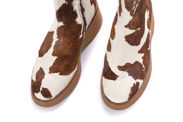 Pons Quintana RAQUEL PLATFORM ANKLE BOOT EBONY