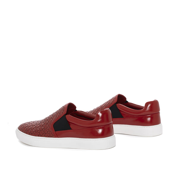 Pons Quintana RED BRAIDED SPORTS SHOE M001