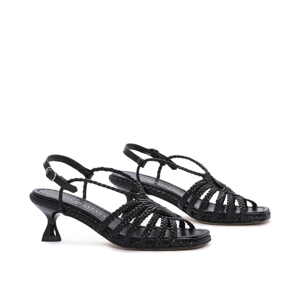 Pons Quintana REIMS BLACK HEEL SANDAL