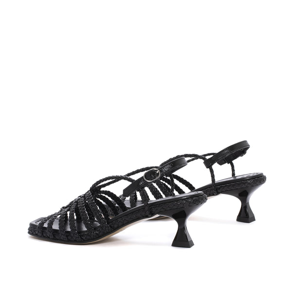 Pons Quintana REIMS BLACK HEEL SANDAL