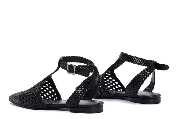 Pons Quintana SANDALIA PLANA CAIRO NEGRO