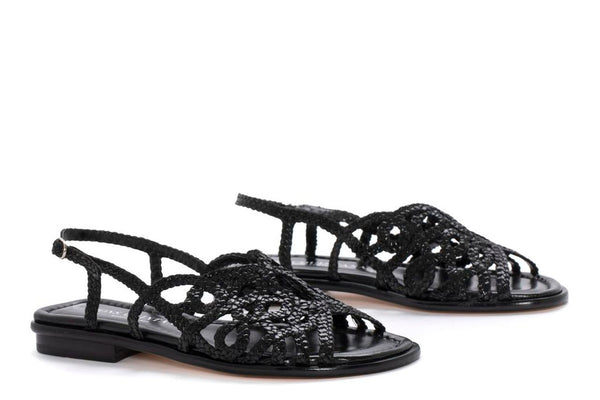 Pons Quintana SANDALIA PLANA TINA NEGRO