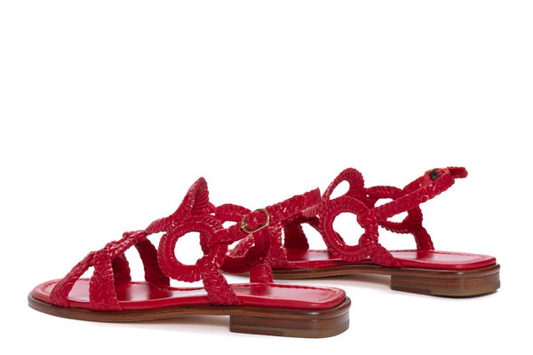 Pons Quintana SANDALIA PLANA TINA RUBI