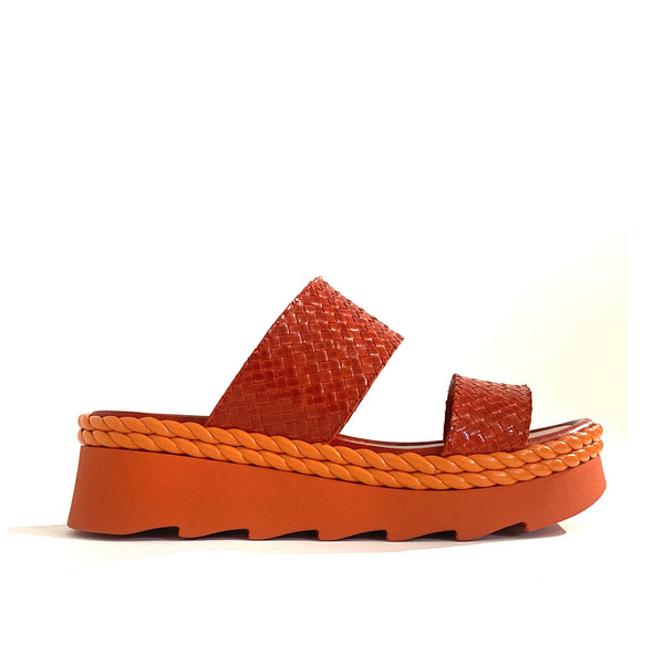 pons quintana SANDALIA PLATAFORMA ALEXIA MANDARINA