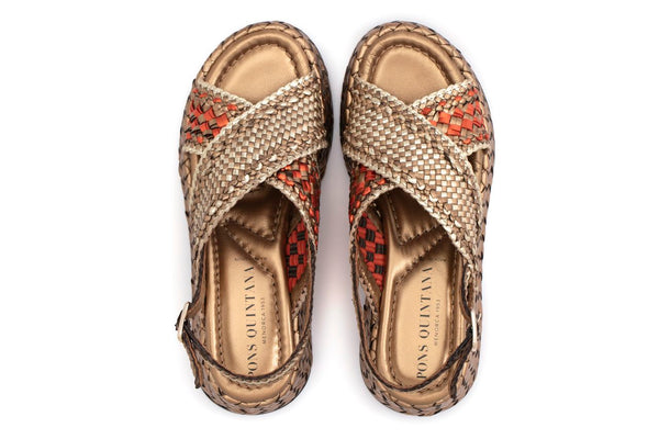 Pons Quintana SANDALIA PLATAFORMA MAUI RETXA V172