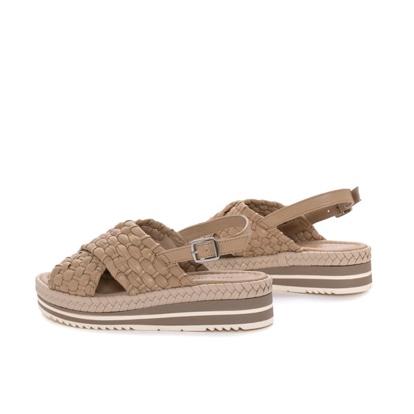 Pons Quintana SANDALIA PLATAFORMA MILAN TAUPE