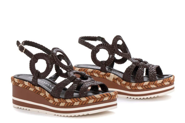 Pons Quintana SANDALIA PLATAFORMA PADOVA CAFE