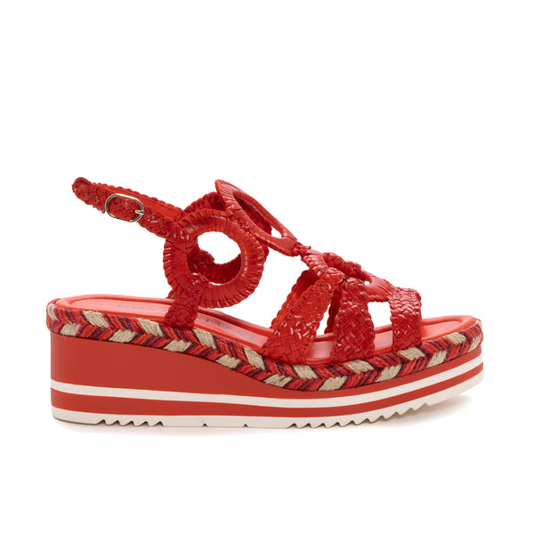 pons quintana SANDALIA PLATAFORMA PADOVA MANDARINA