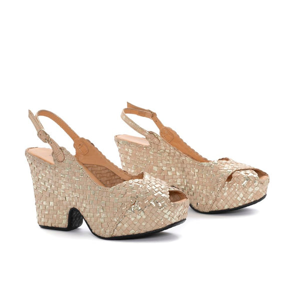 Pons Quintana SANDALIA TACON CALI IVORY