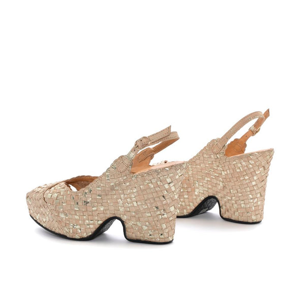 Pons Quintana SANDALIA TACON CALI IVORY