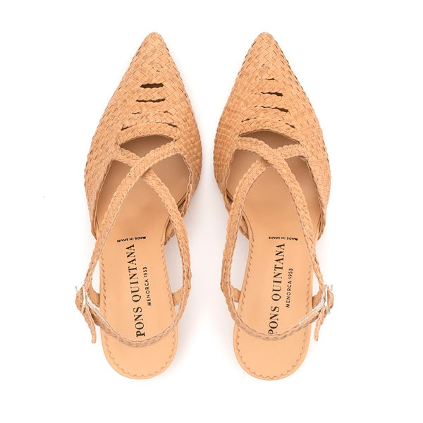 Pons Quintana SANDALIA TACON CAROL MARFIL