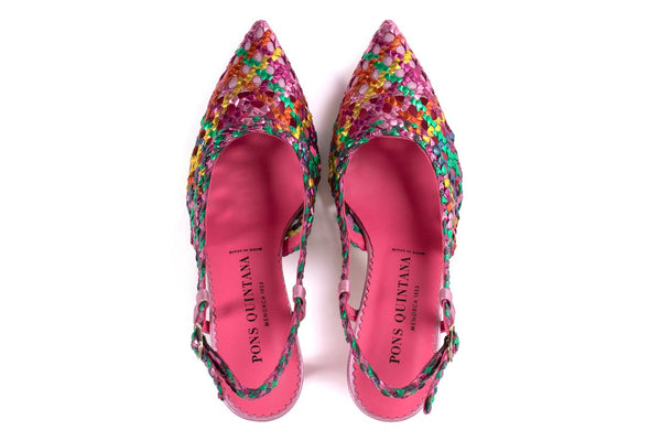 Pons Quintana SANDALIA TACON CAROL METAL VBZ