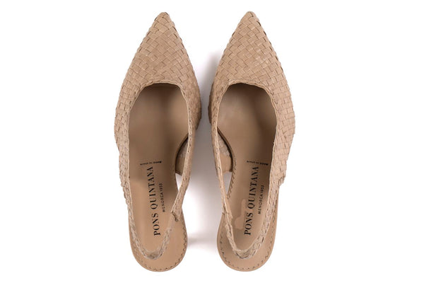 Pons Quintana SANDALIA TACON CAROL TAUPE