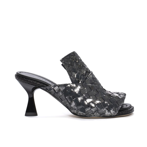 pons quintana SANDALIA TACON FIJI GAUDETTE NEGRO