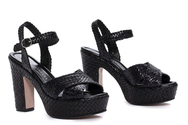 Pons Quintana SANDALIA TACON GENOVA NEGRO