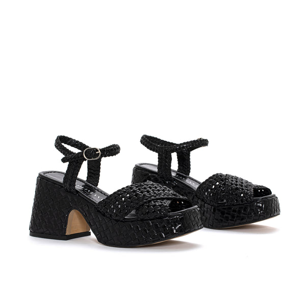 Pons Quintana SANDALIA TACON GUINEA NEGRA