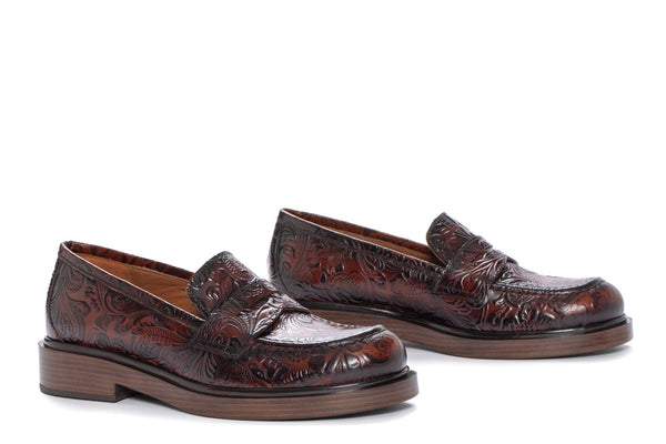 Pons Quintana SELINE CHARRO LEATHER MOCASSIN