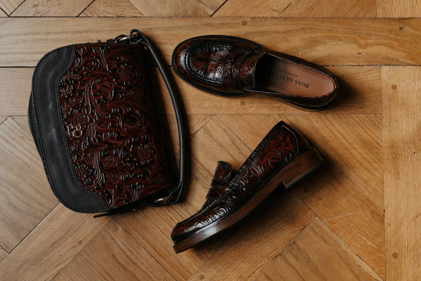 Pons Quintana SELINE CHARRO LEATHER MOCASSIN