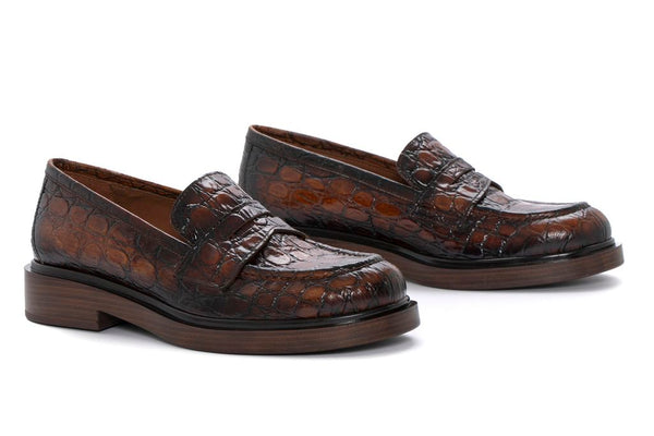 Pons Quintana SELINE COCCO LEATHER LOAFER
