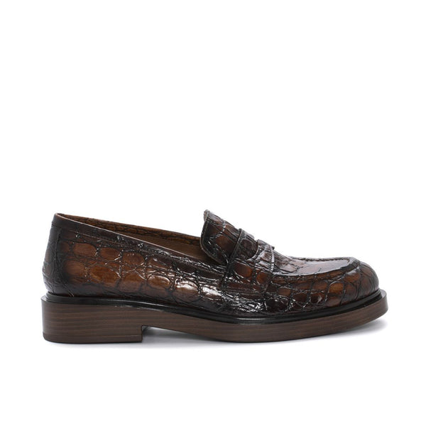 pons quintana SELINE COCCO LEATHER LOAFER