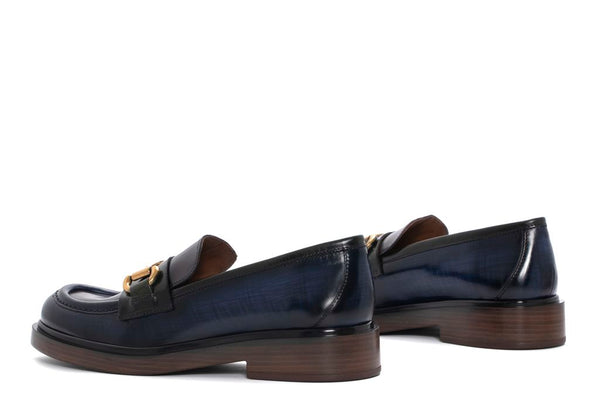 Pons Quintana SELINE COMBI NEPAL COBALT LOAFER