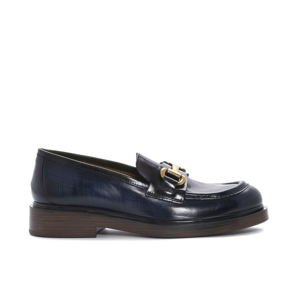 pons quintana SELINE COMBI NEPAL COBALT LOAFER