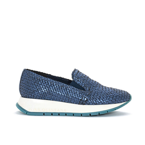 pons quintana SLIP ON MANDY METAL METAL AZZURRO