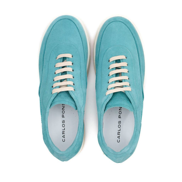 Pons Quintana SNEAKER AMBER VELOUR CELESTE