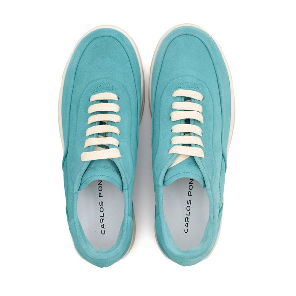 Pons Quintana SNEAKER AMBER VELOUR CELESTE