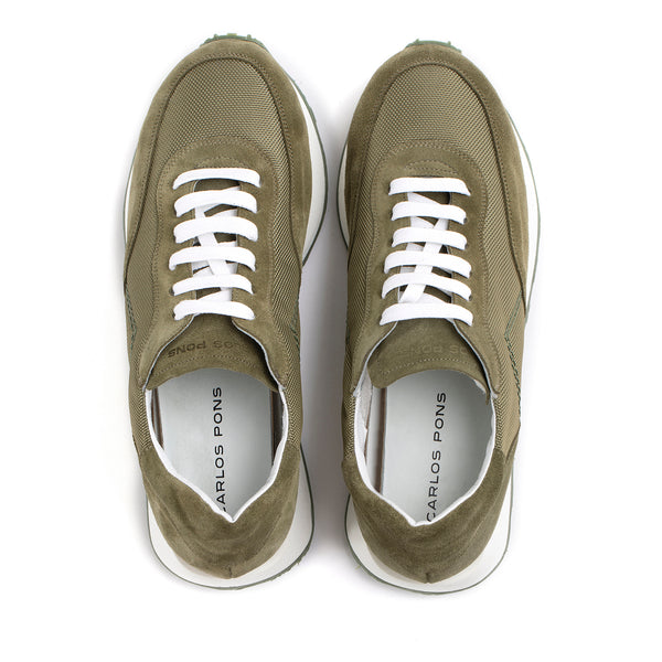 Pons Quintana SNEAKER RUNNER VELOR MOSS