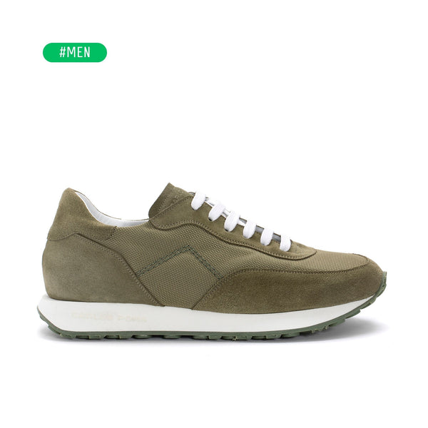 pons quintana SNEAKER RUNNER VELOR MOSS