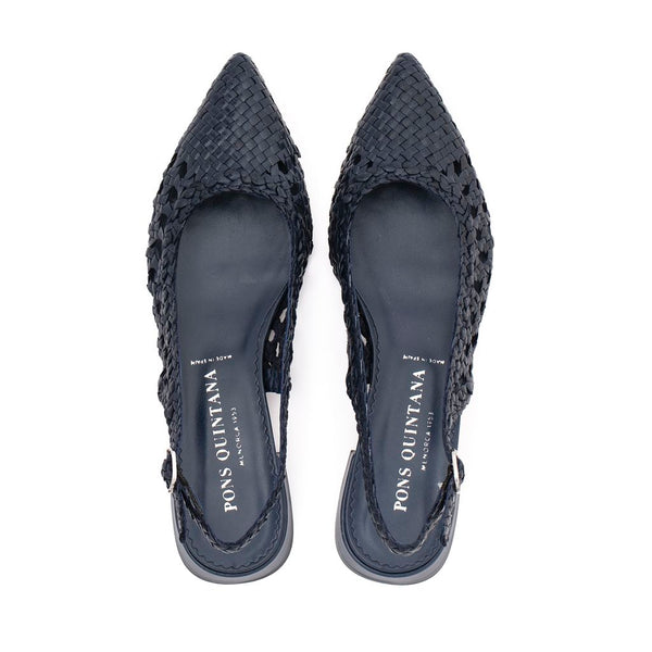 Pons Quintana SONIA BLUE FLAT SANDAL