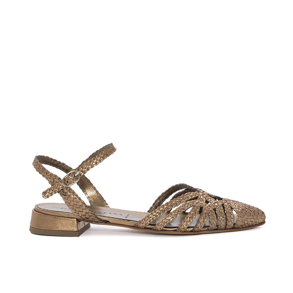 pons quintana SONIA METAL OASSI FLAT SANDAL