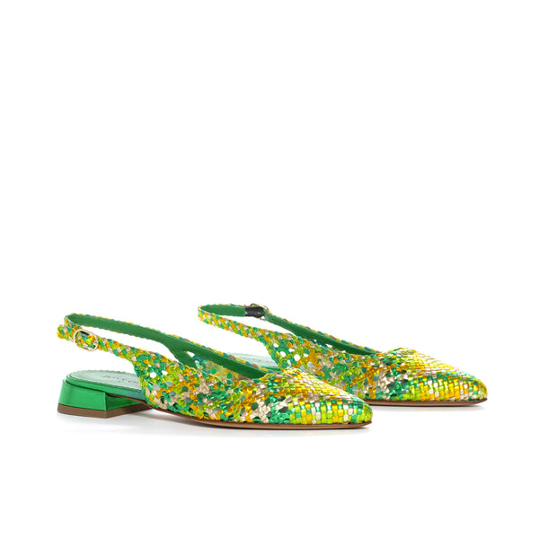 Pons Quintana SONIA METAL VBI FLAT SANDAL