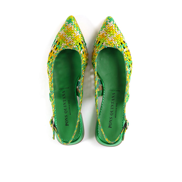 Pons Quintana SONIA METAL VBI FLAT SANDAL