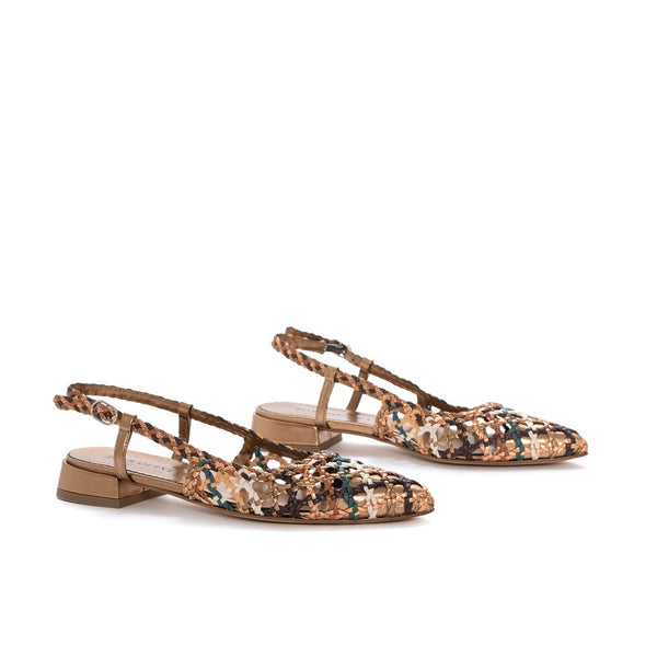 Pons Quintana SONIA METAL VBW FLAT SANDAL
