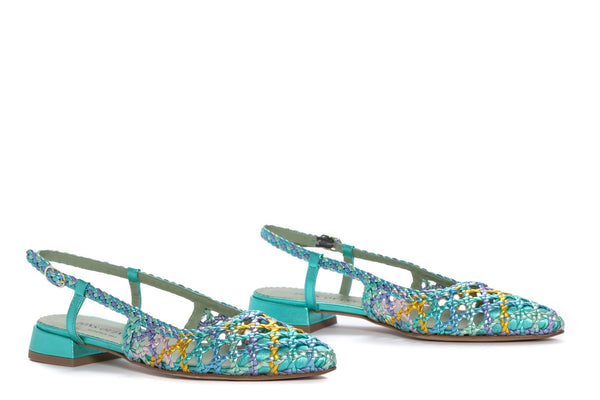 Pons Quintana SONIA METAL VCM FLAT SANDAL