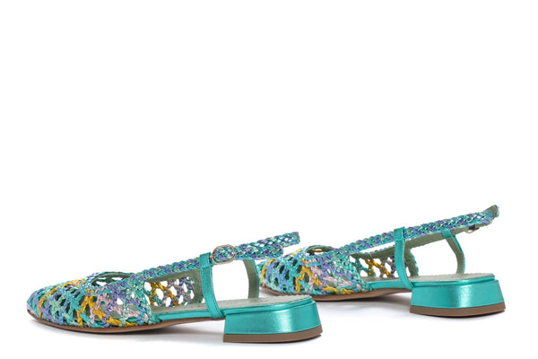 Pons Quintana SONIA METAL VCM FLAT SANDAL