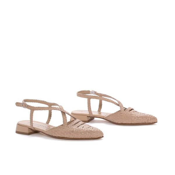 Pons Quintana SONIA TAUPE FLAT SANDAL