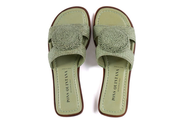 Pons Quintana TINA CEDAR FLAT SANDAL