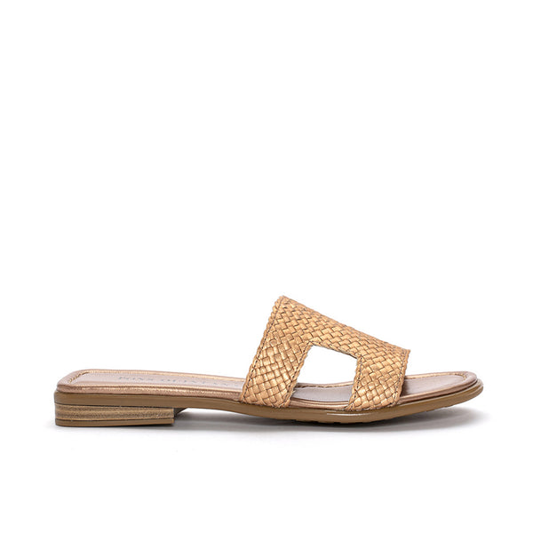 pons quintana TINA METAL RAME FLAT SANDAL