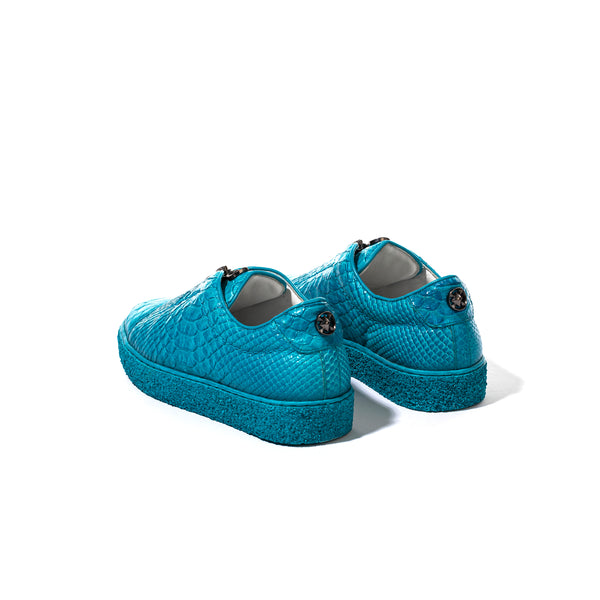 Pons Quintana TURQUOISE ONIX PYTON SNEAKER