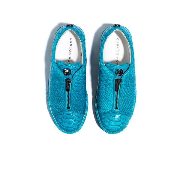 Pons Quintana TURQUOISE ONIX PYTON SNEAKER