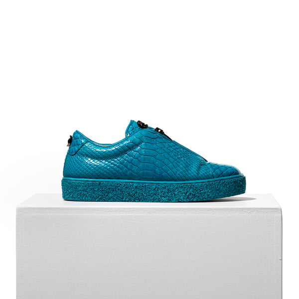 pons quintana TURQUOISE ONIX PYTON SNEAKER