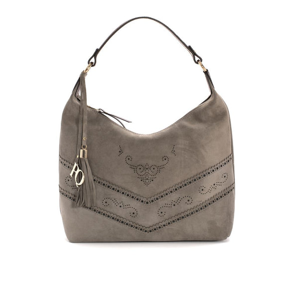 pons quintana V170 VELOR TOPO HANDBAG