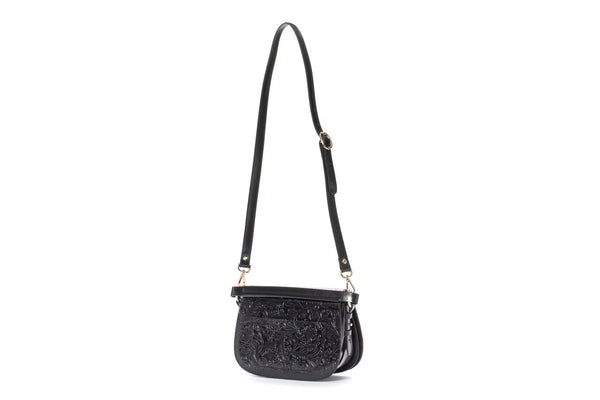 Pons Quintana V175 CHARRO BLACK CROSSBODY BAG
