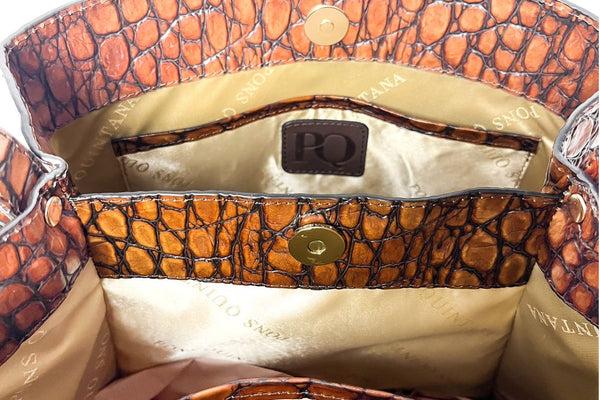 Pons Quintana V182 COCCO LEATHER HANDBAG