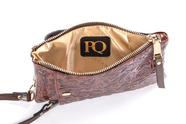 Pons Quintana V186 CHARRO LEATHER CROSSBODY BAG