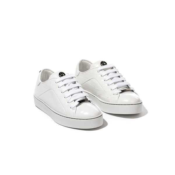 Pons Quintana WHITE JADE COCCO SNEAKER
